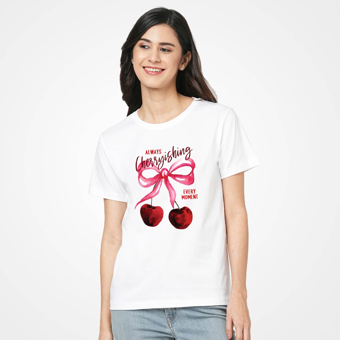 Always Cherryishing Women T-Shirt