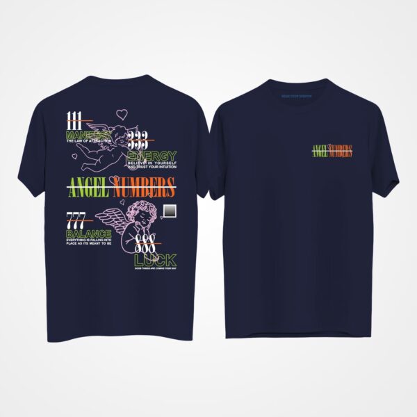 Angle Numbers Oversized T-Shirt