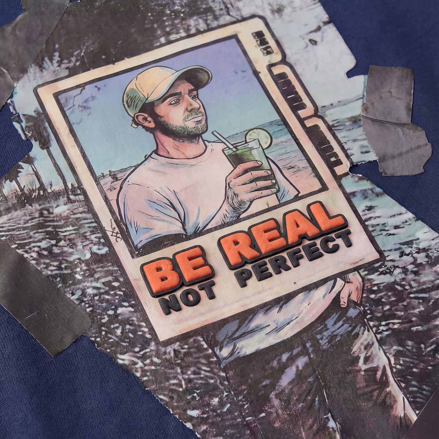Be ReaL Oversized T-Shirt - Image 2