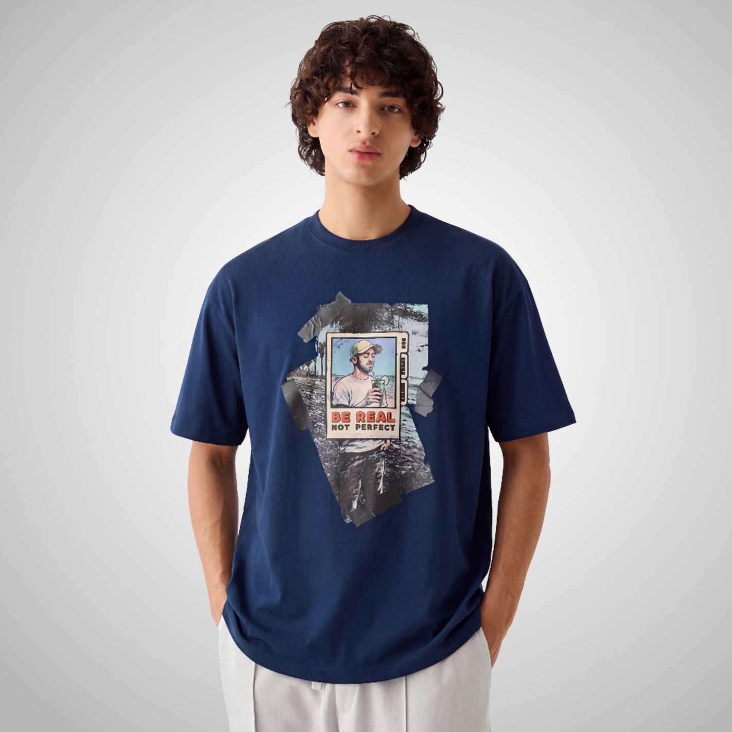 Be ReaL Oversized T-Shirt - Image 6