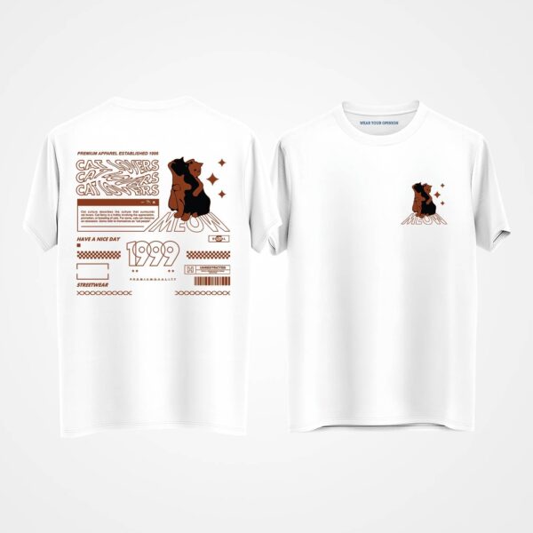 Cat Lovers Oversized T-Shirt