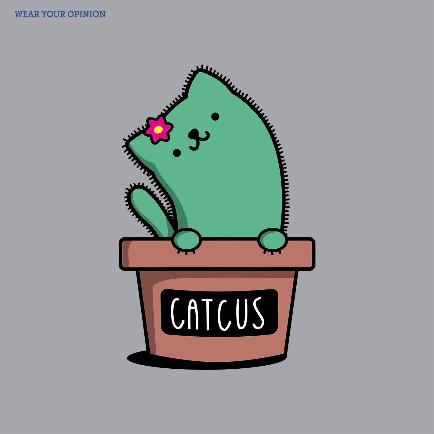 Cute Catcus Women T-Shirt - Image 2