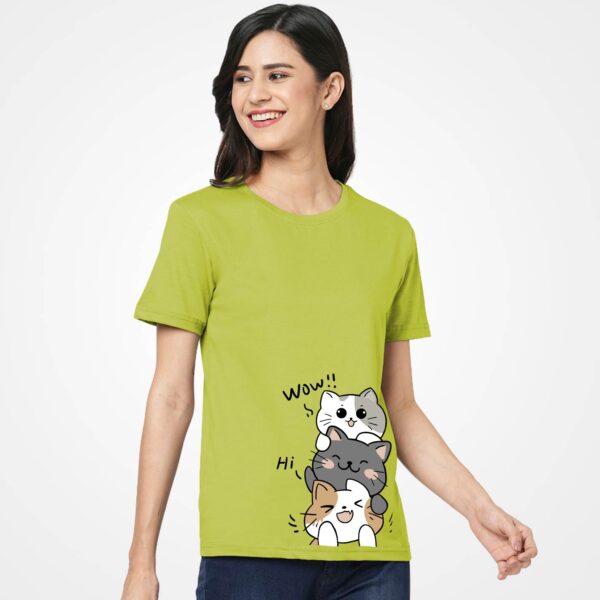 Cute Kitty Women T-Shirt