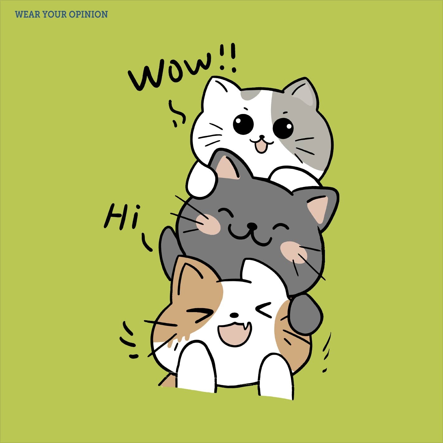 Cute Kitty Women T-Shirt - Image 2