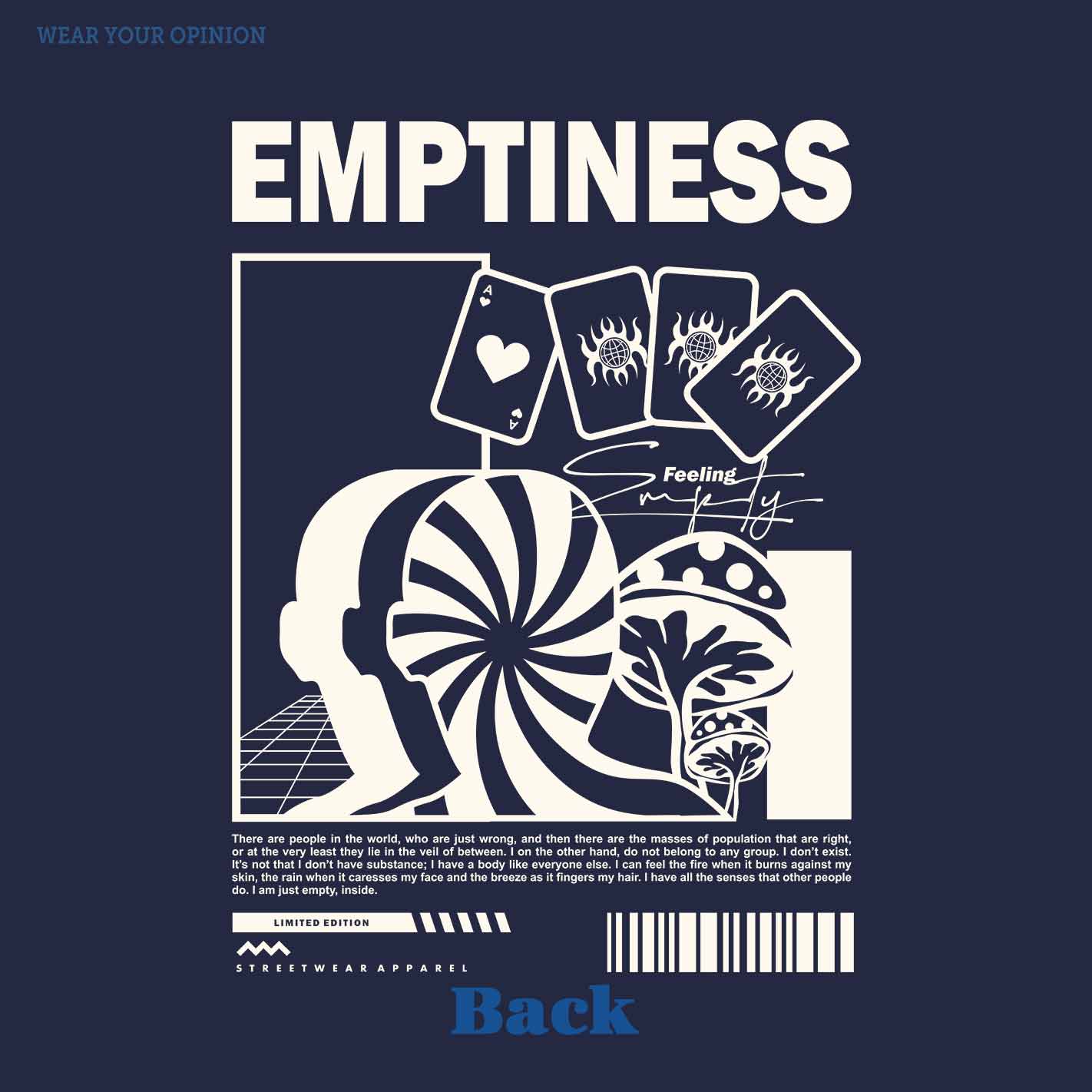 Emptiness Oversized T-Shirt - Image 4