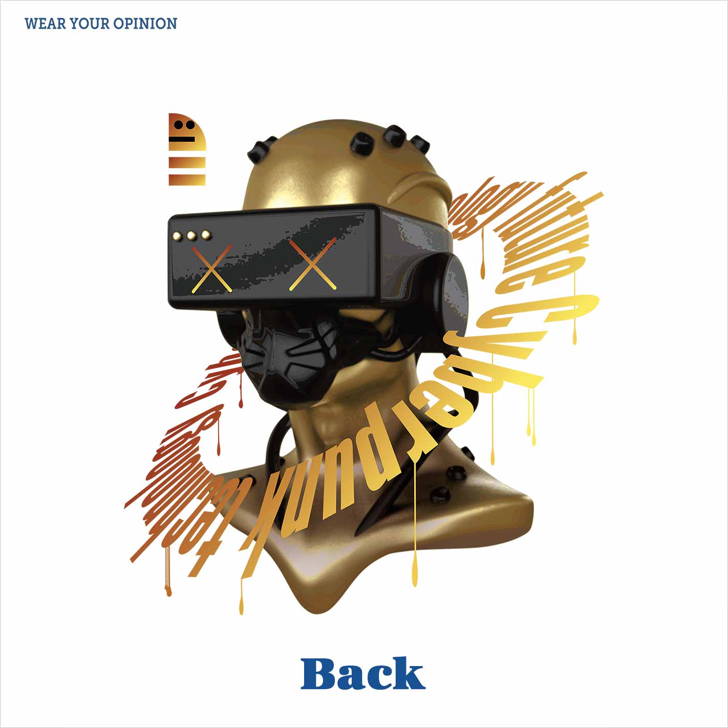 Future Cyber Trunk Oversized T-Shirt - Image 5