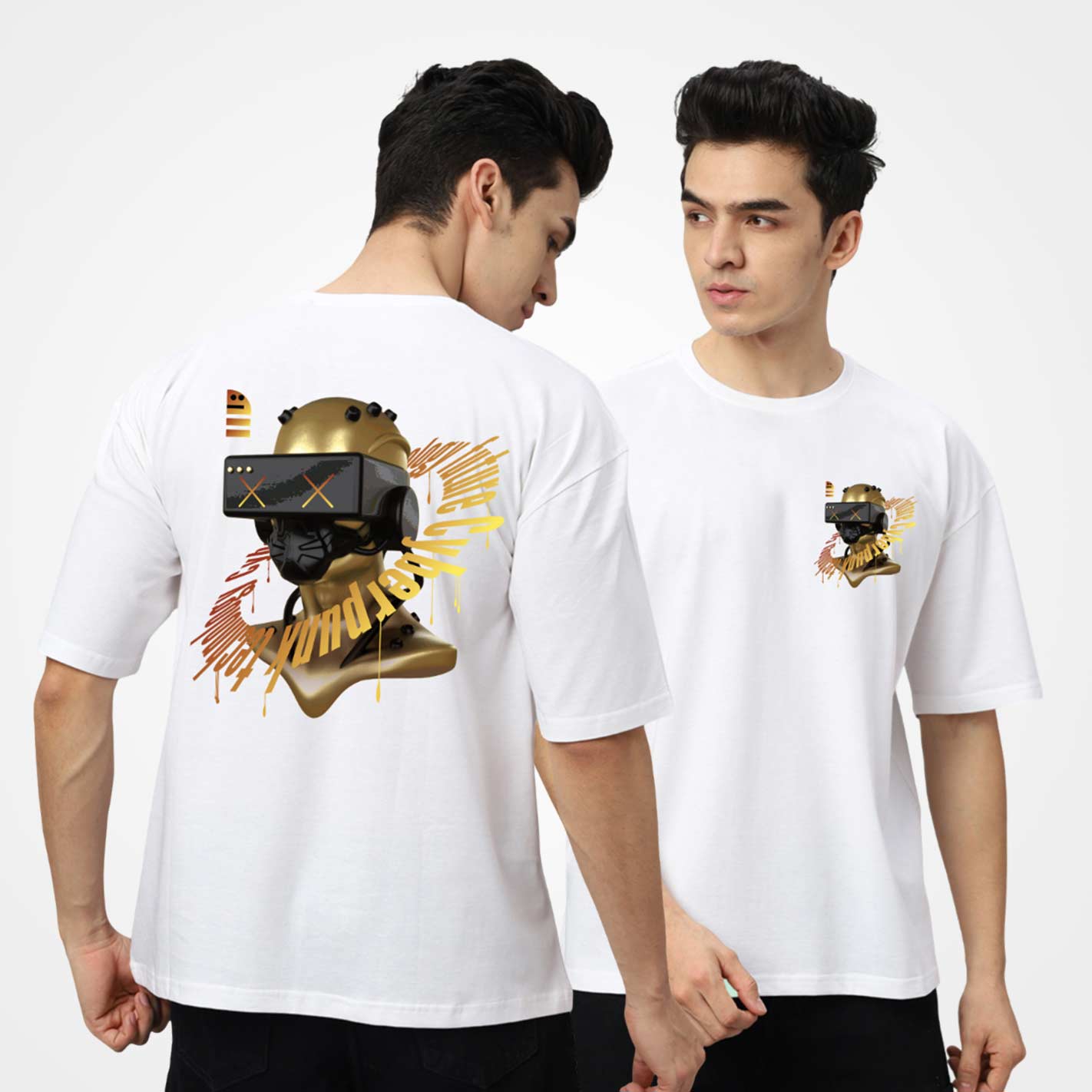 Future Cyber Trunk Oversized T-Shirt - Image 2