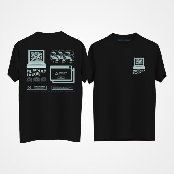 Human Error Oversized T-Shirt