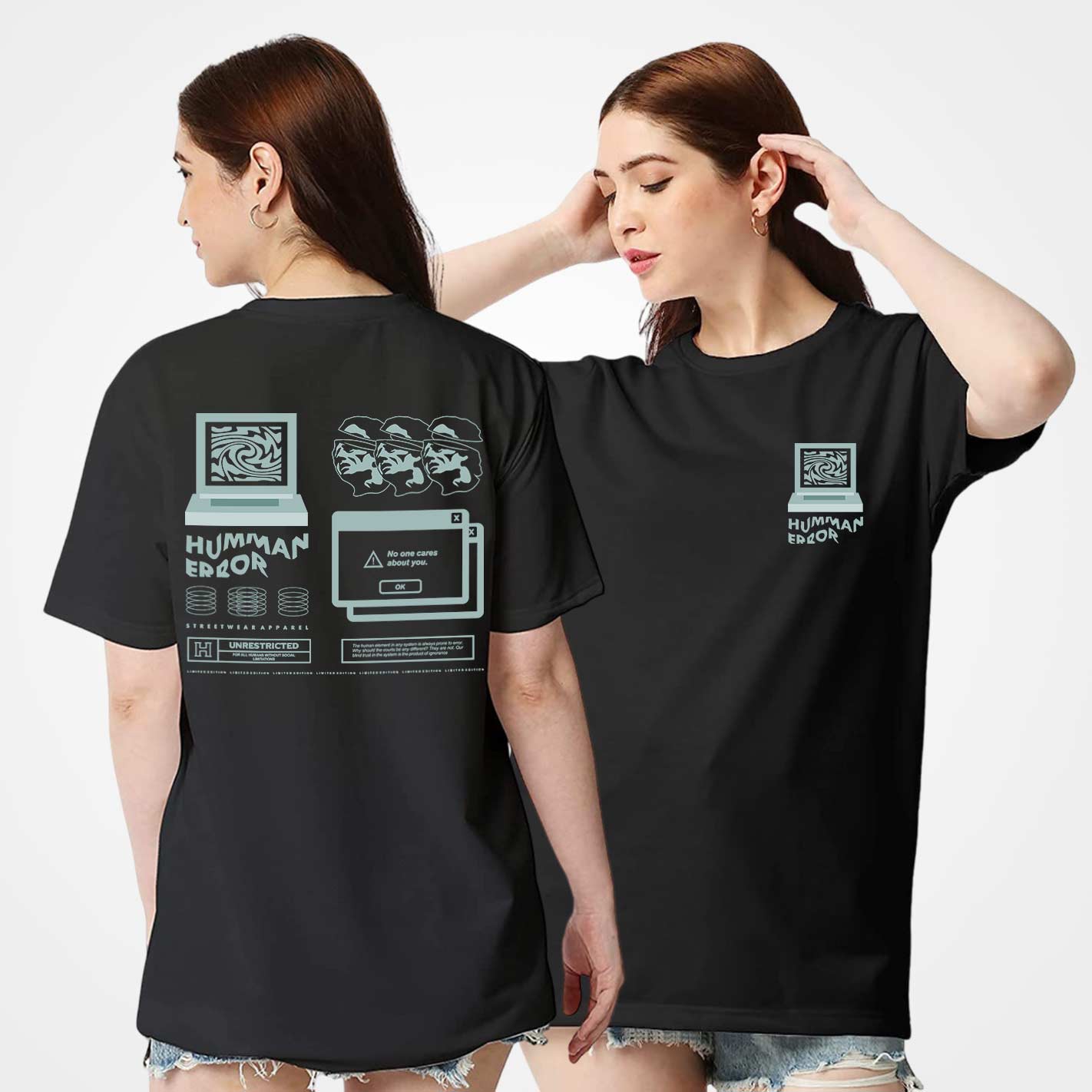 Human Error Oversized T-Shirt - Image 3