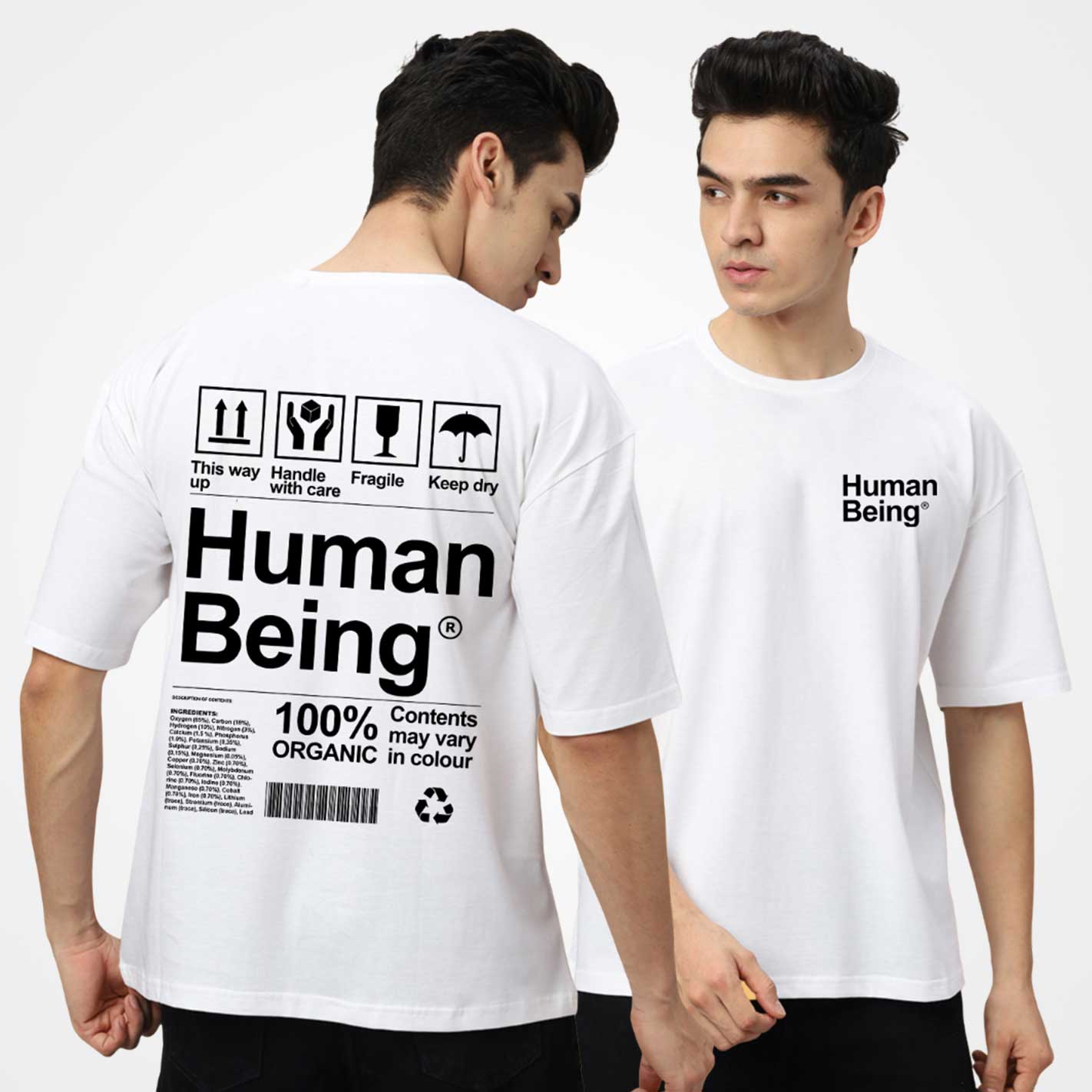 Human Being Oversized T-Shirt - Image 2