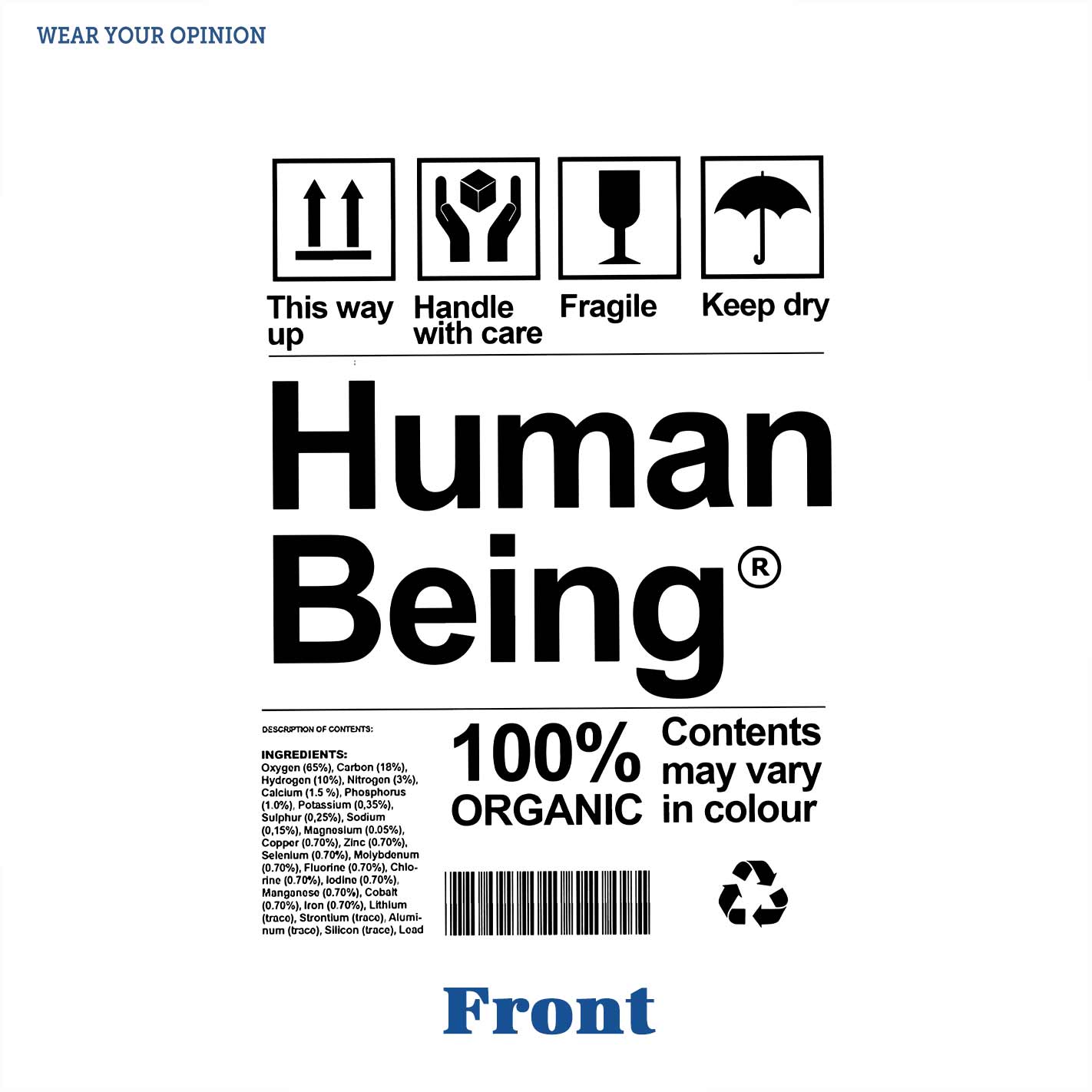 Human Being Oversized T-Shirt - Image 5