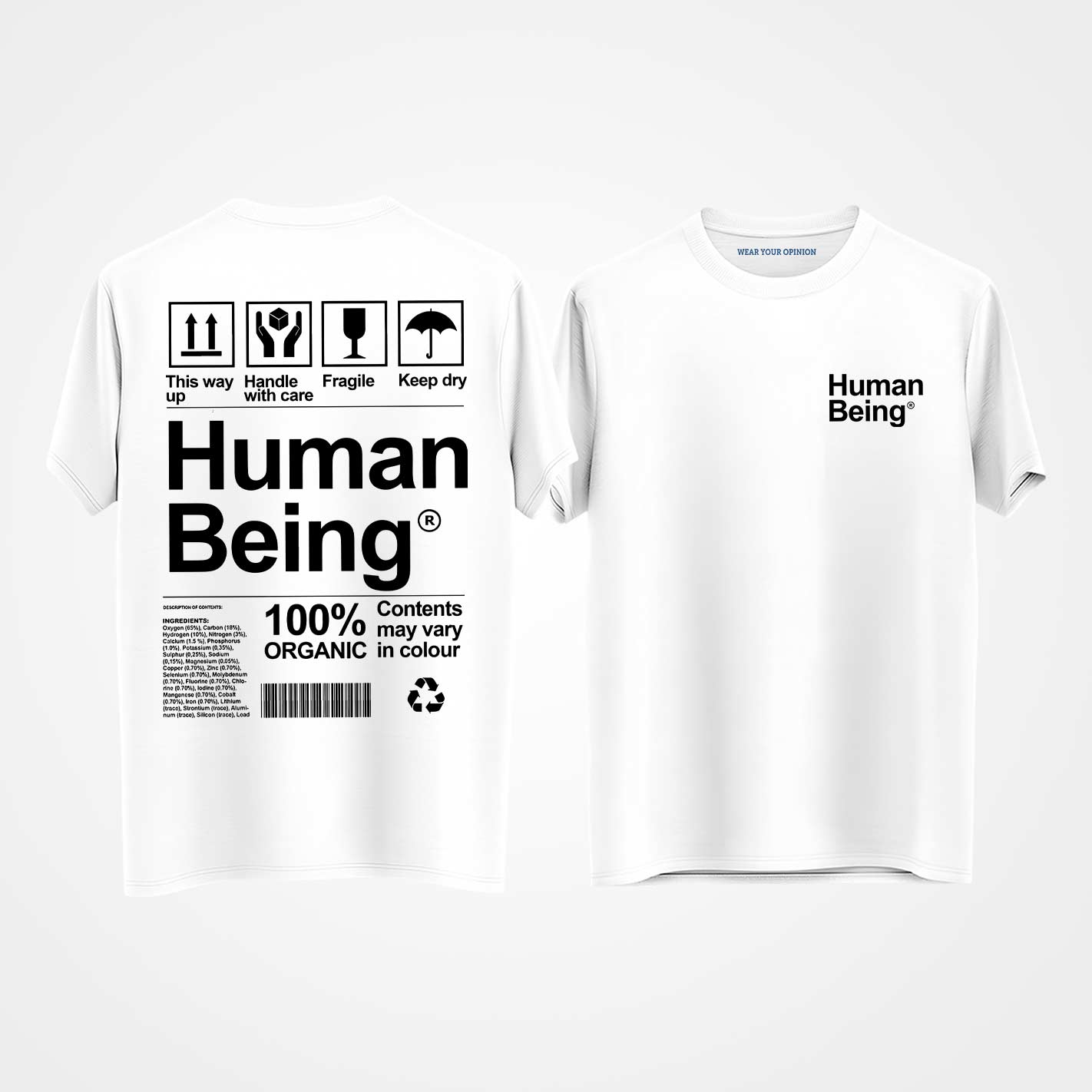Human Being Oversized T-Shirt