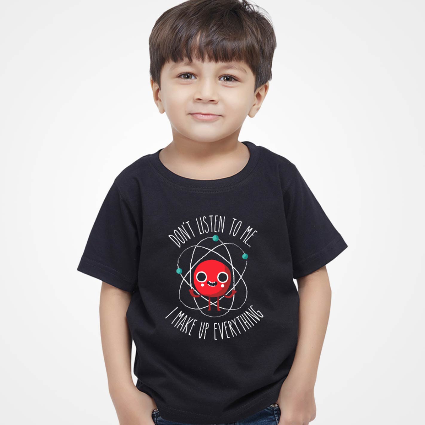 I Make Up Everything Kids T-Shirt - Image 3