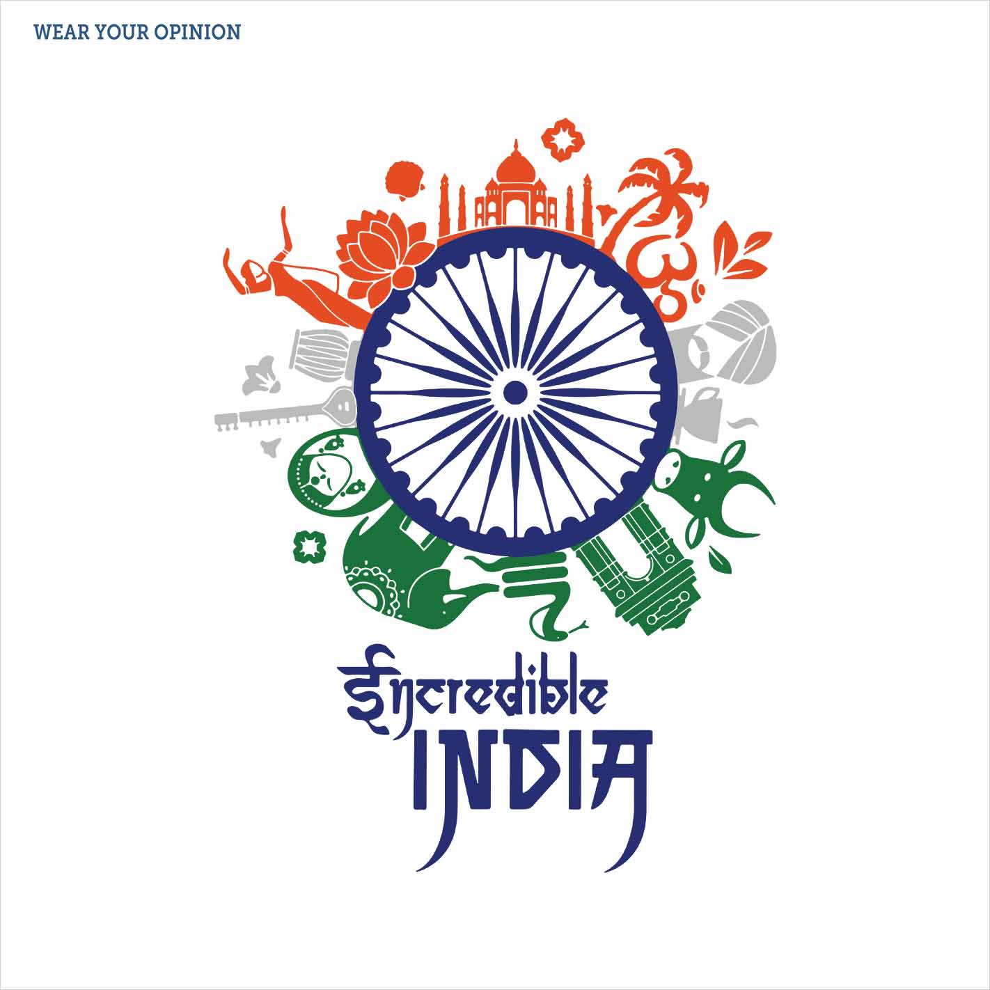 Incredible India T-Shirt - Image 2