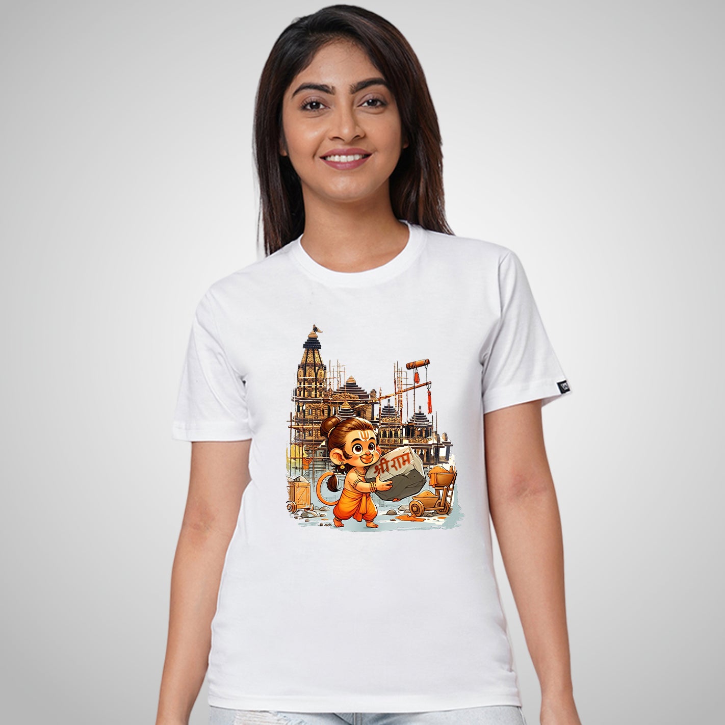 Jay Shri Ram Mandir T-Shirt - Image 3