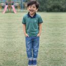 Kids Tipped Polo - Mint