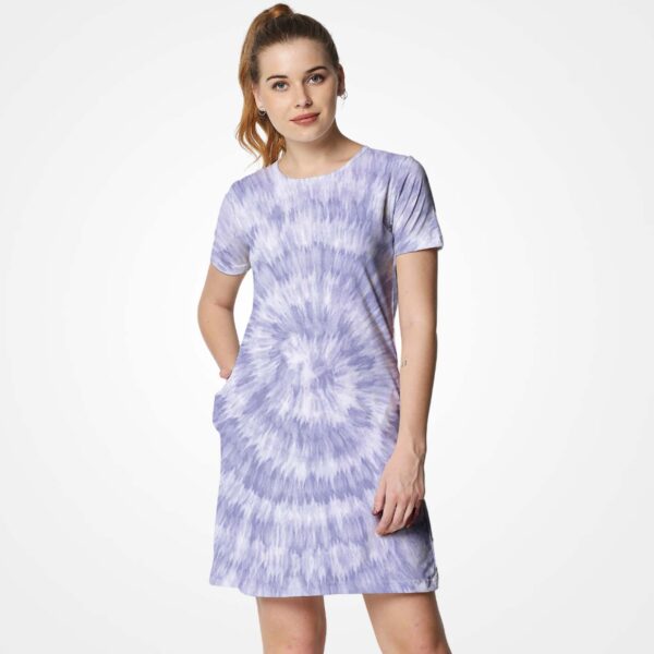 Lilac TD T-Shirt Dress