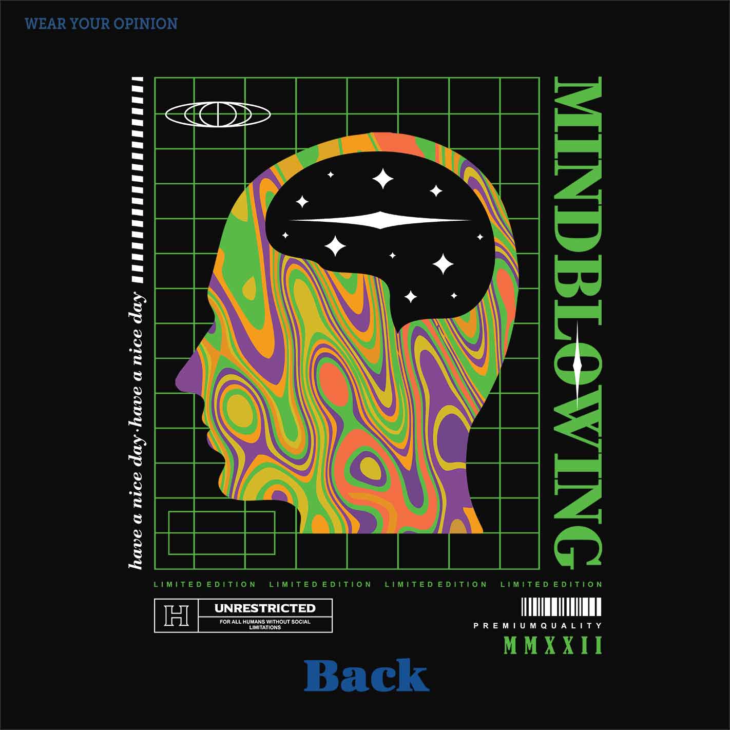 Mind Blowing Oversized T-Shirt - Image 4