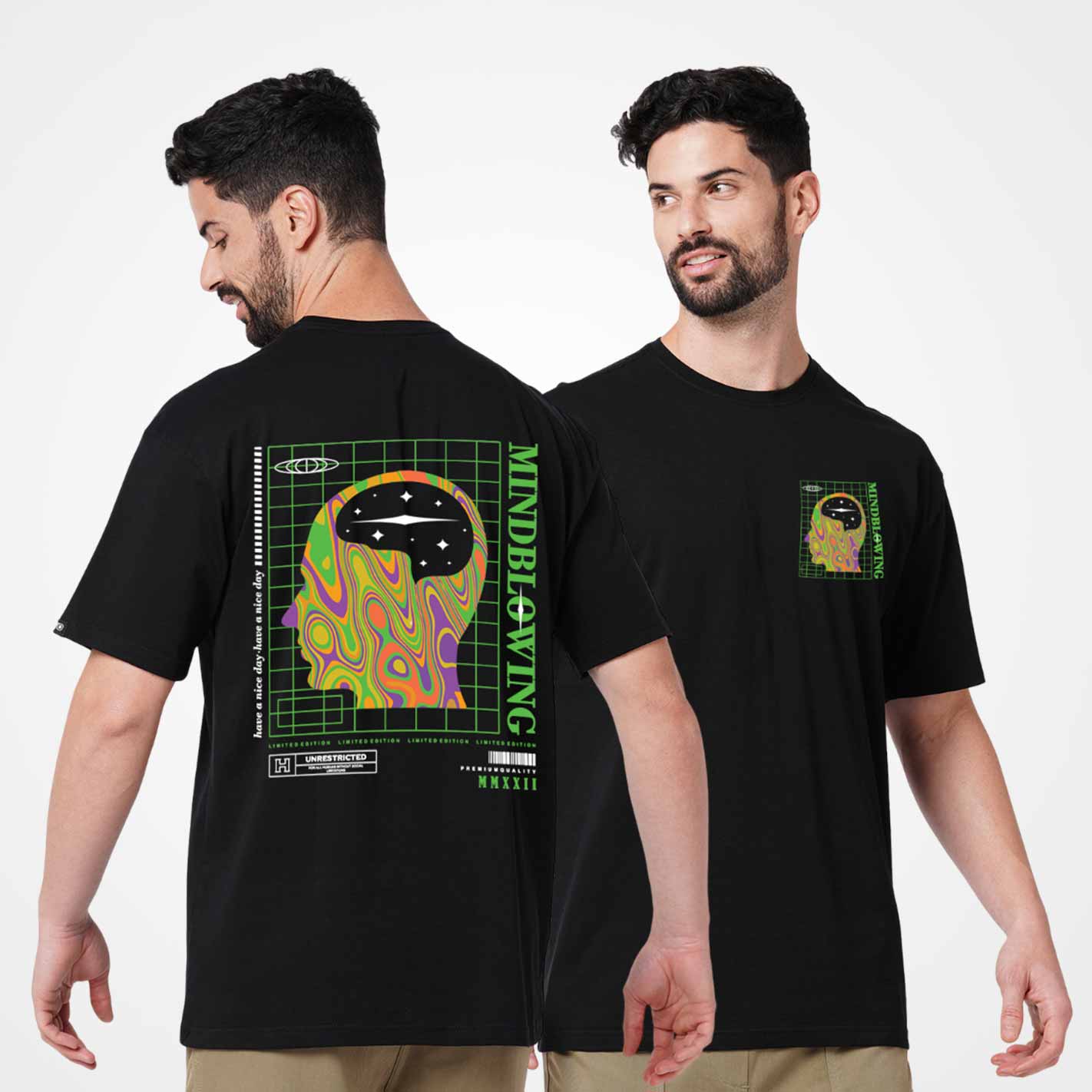 Mind Blowing Oversized T-Shirt - Image 2