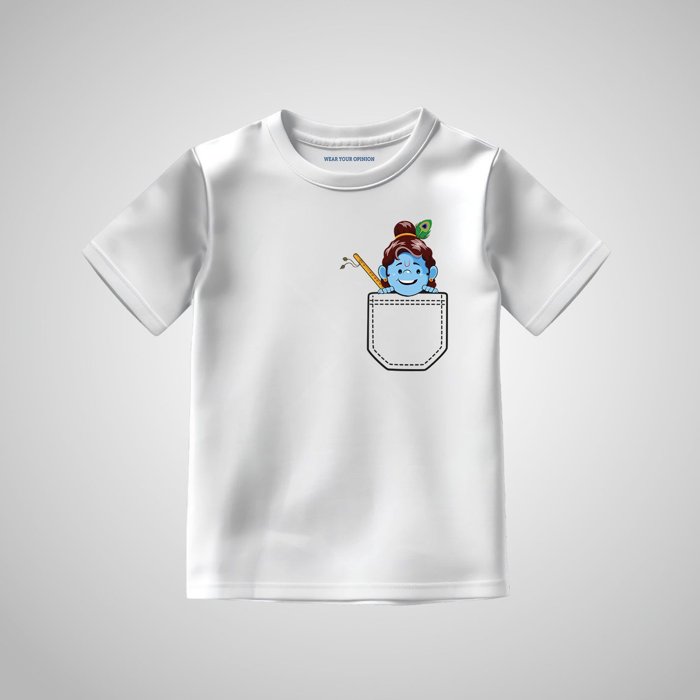 Natkhat Krishna Kids T-Shirt