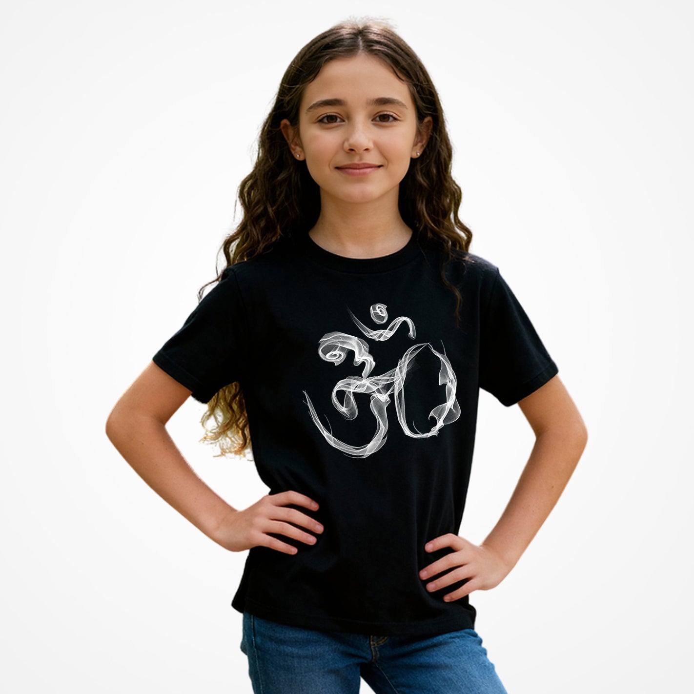 Om Smoke Sr Kids T-Shirt - Image 3