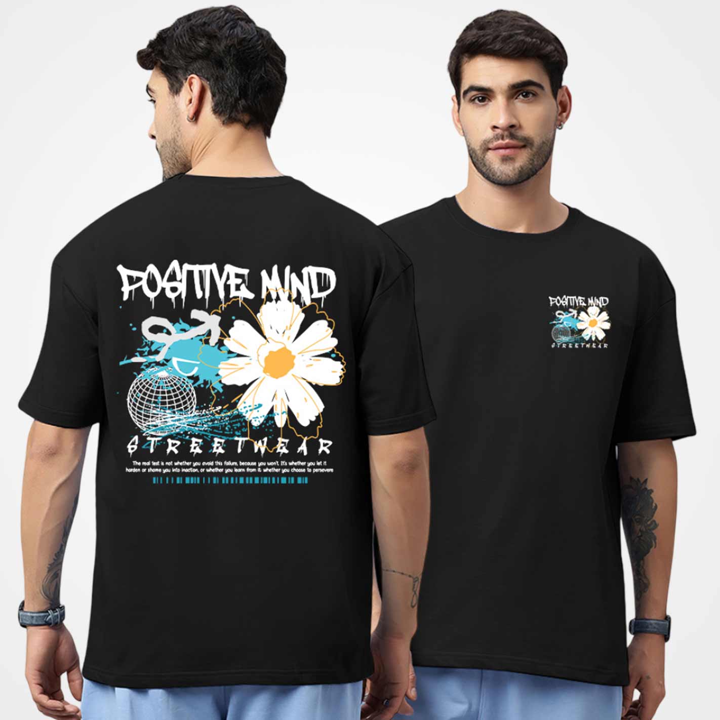 Positive Mind Oversized T-Shirt - Image 2