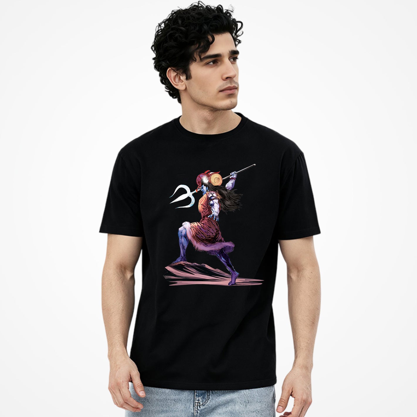 Shiva Trishul T-Shirt - Image 3