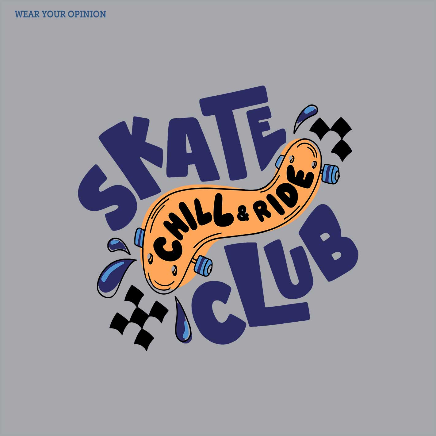 Skate Club Kids T-Shirt - Image 2