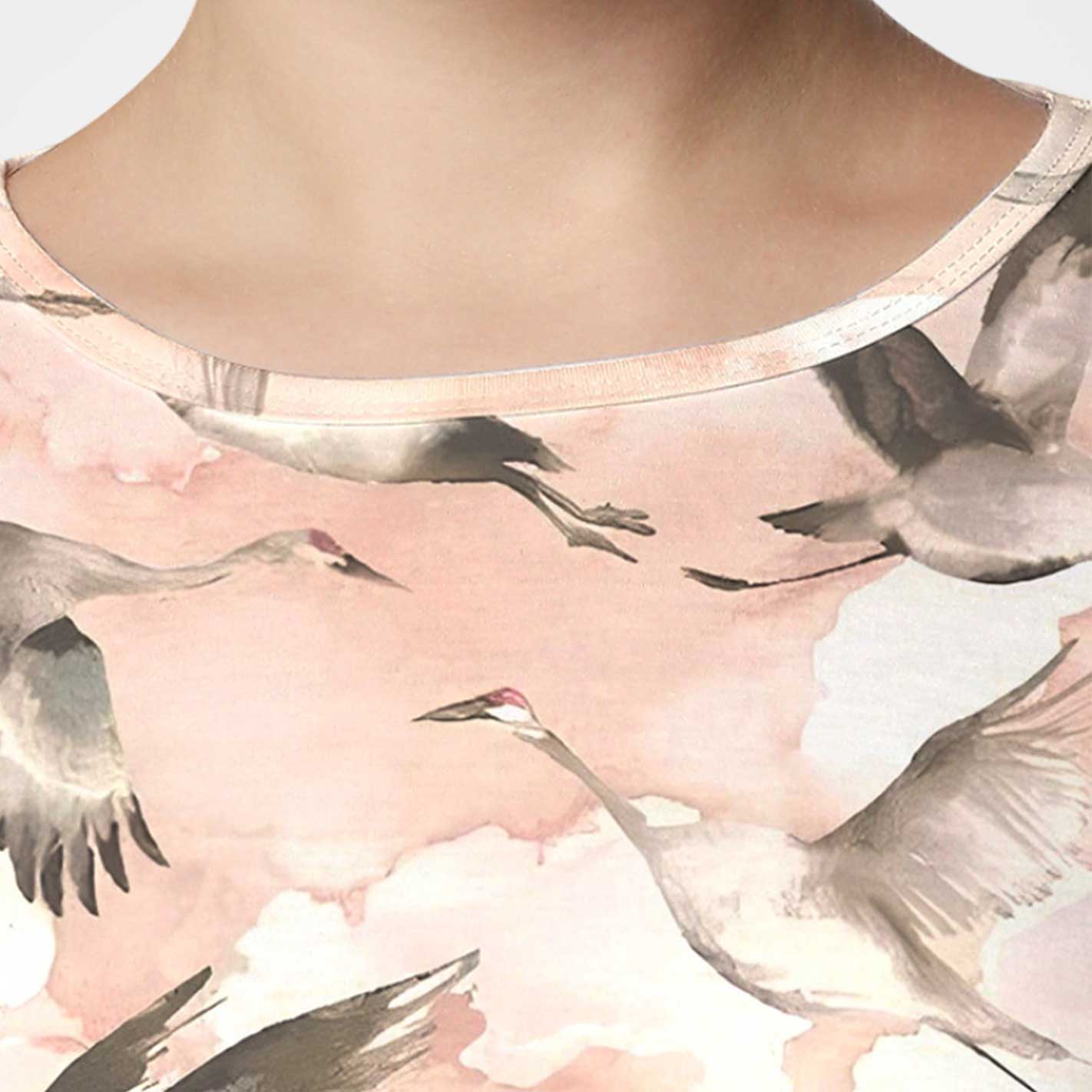 Soimoi Bird T-Shirt Dress - Image 3
