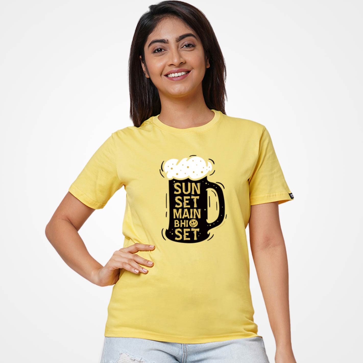 Sun Set Or Main Bhi T-Shirt - Image 4