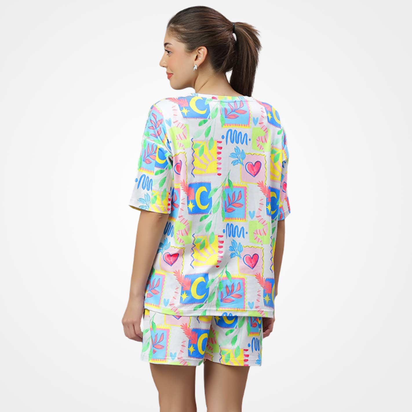 Tropical Vibes Print Women Co-Ord Set - Image 4