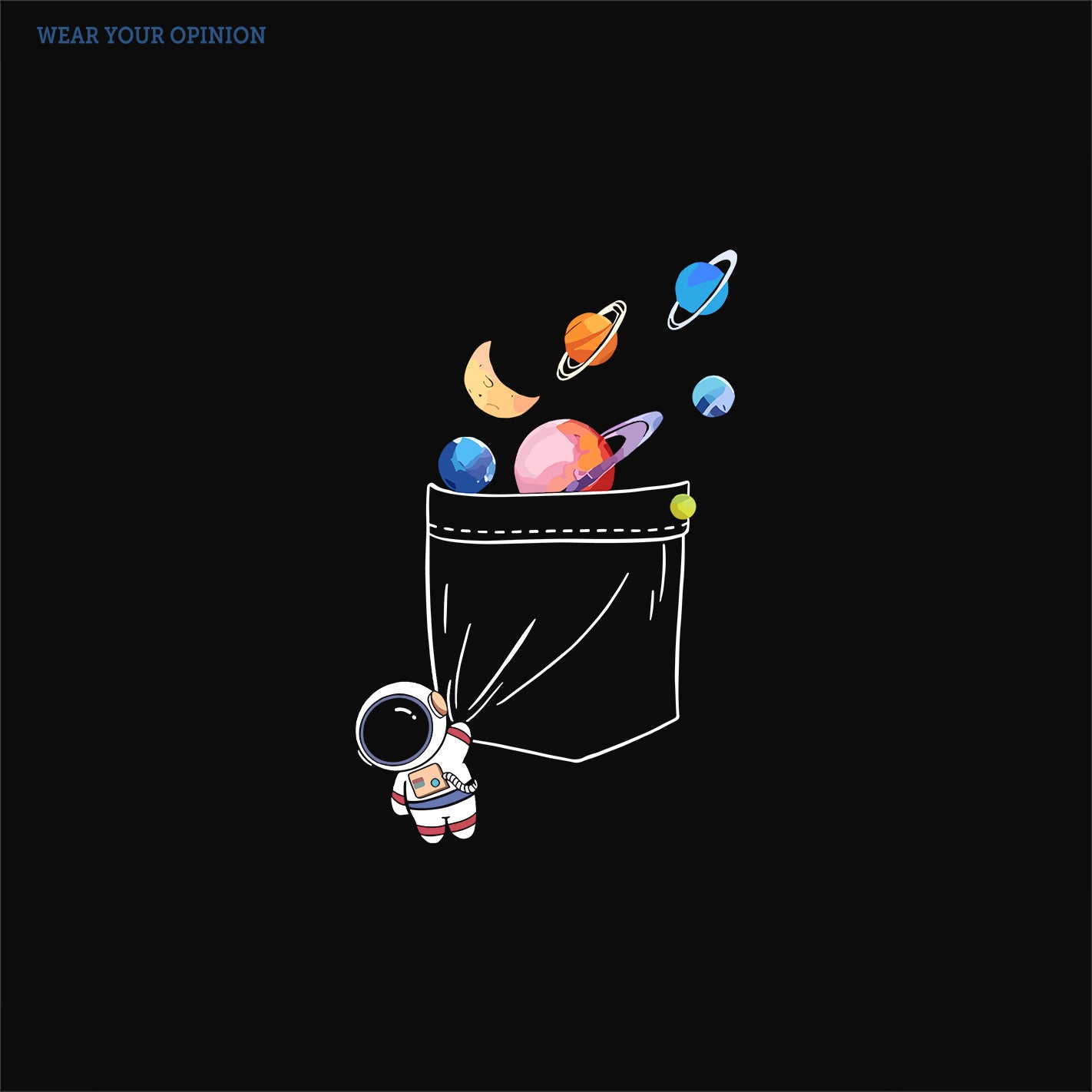 Universe In My Pocket T-Shirt - Image 2