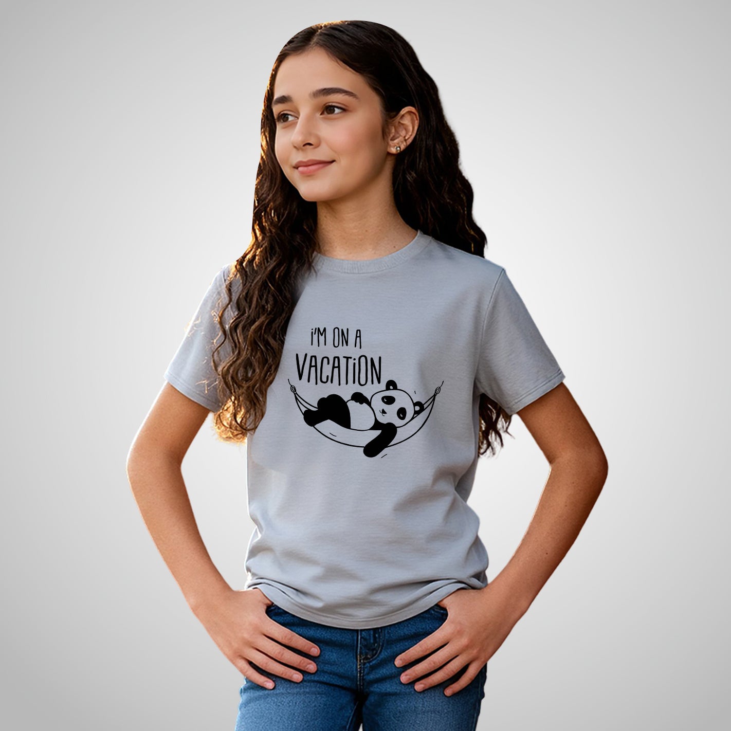Vacation Panda Family T-Shirt - Image 4