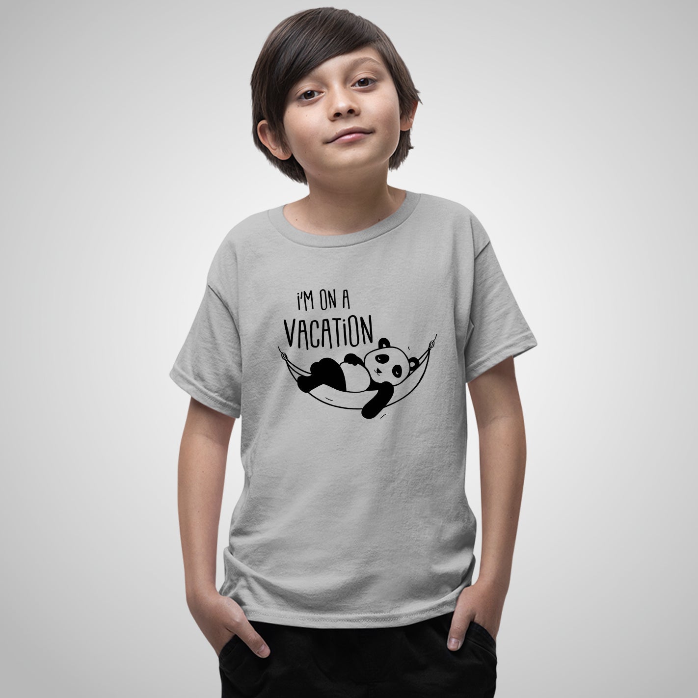 Vacation Panda Family T-Shirt - Image 3