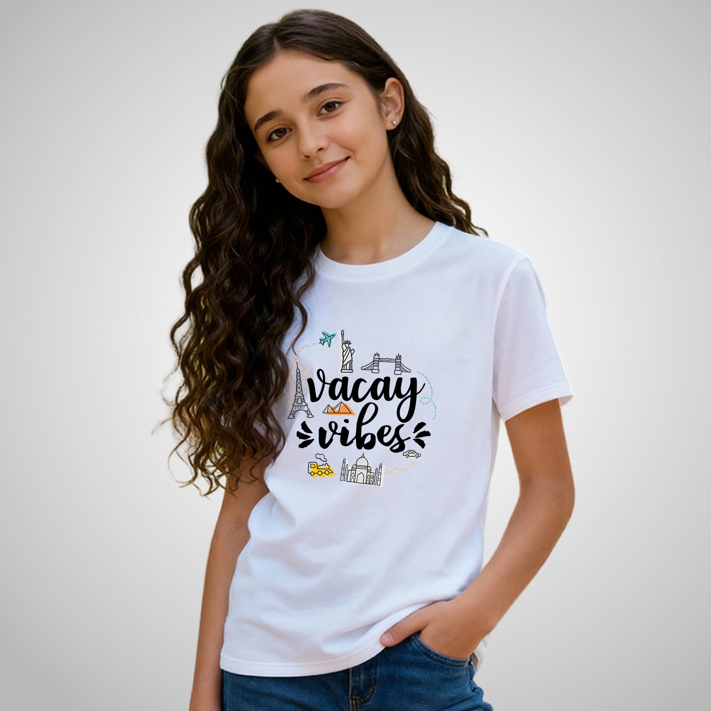 Vacay Vibes Family T-Shirt - Image 3