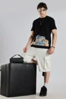 Adivasi Drishti Oversized T-Shirt – Kaal Black